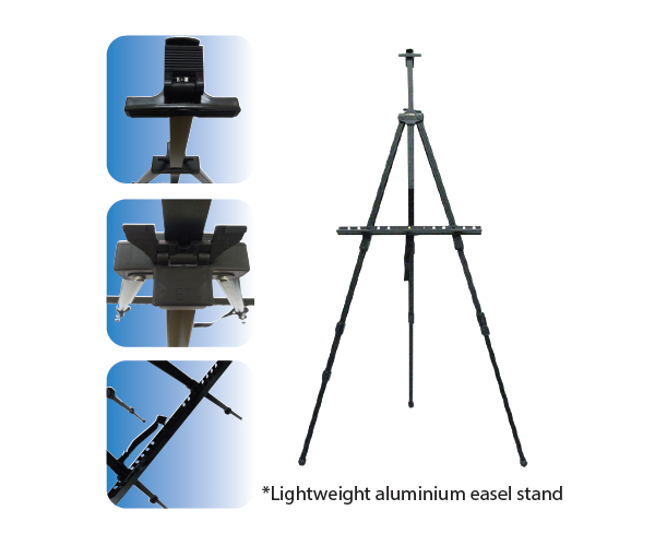 Easel & Human Stand <br>Aluminium Easel Stand 0025